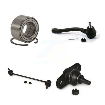Bearing Lower Ball Joint Outer Tie Rod End Link Front Right Kit For Kia Rio Rio5