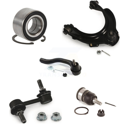 Bearing Upper Control Arm Lower Ball Joint Outer Tie Rod Link Front Left Kit For