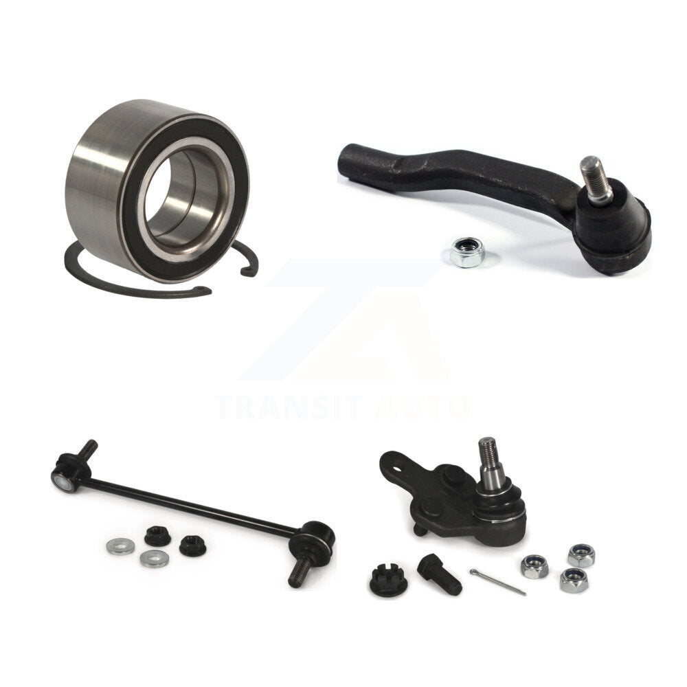 Bearing Lower Ball Joint Outer Tie Rod End Link Front Left Kit For Toyota Sienna