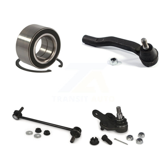 Bearing Lower Ball Joint Outer Tie Rod End Link Front Left Kit For Toyota Sienna