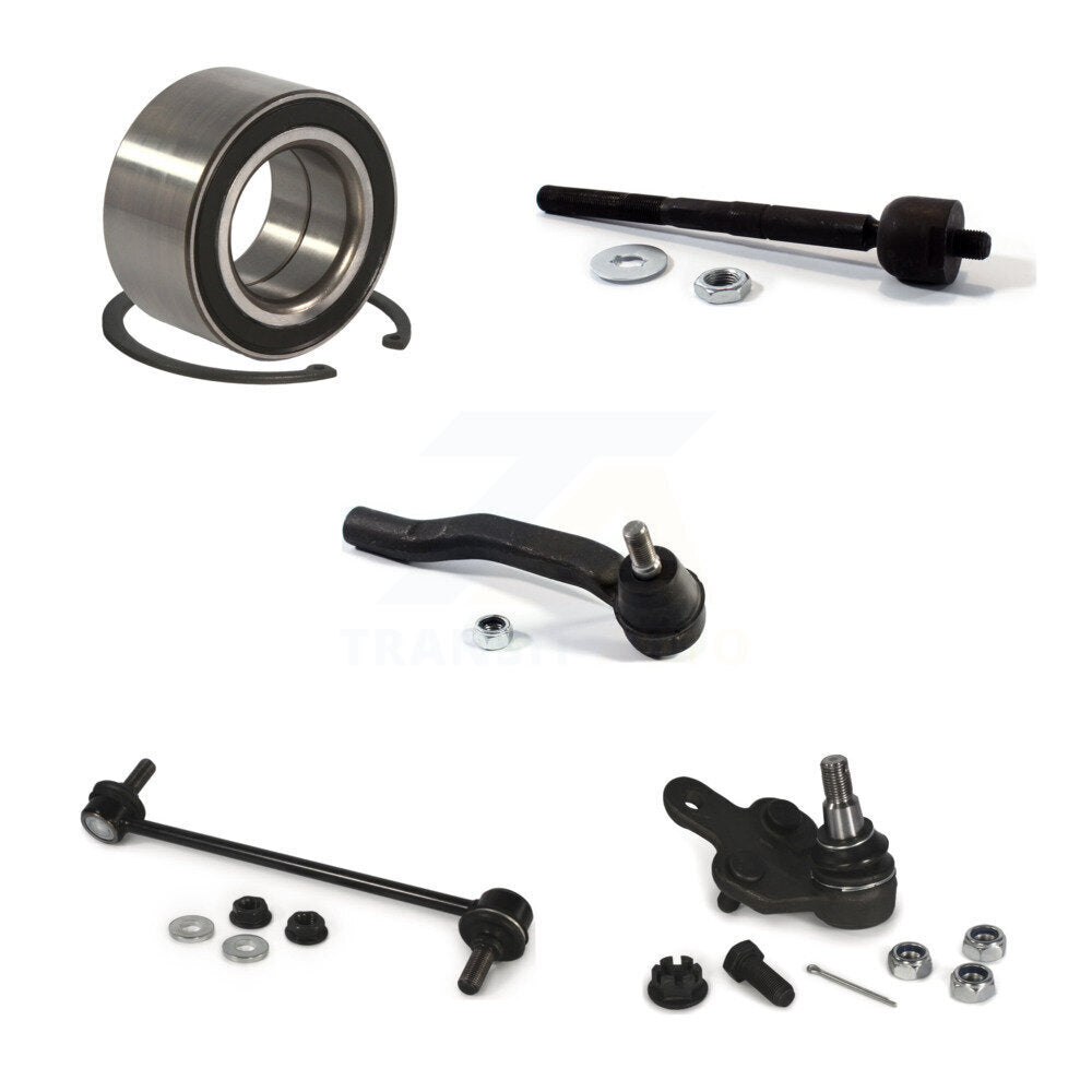 Bearing Lower Ball Joint Tie Rod End Link Front Left Kit (5Pc) For Toyota Sienna