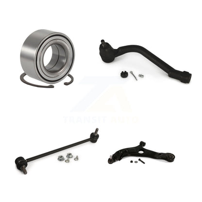 Wheel Bearing Lower Control Arm Outer Tie Rod Link Front Left Kit For Kia Optima