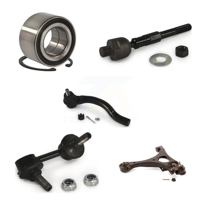 Bearing Lower Control Arm Tie Rod Link Front Left Kit (5Pc) For Honda Civic 1.8L