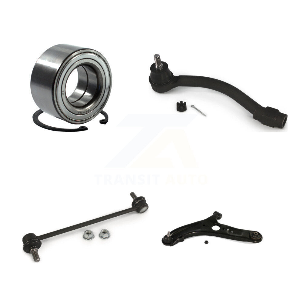 Bearing Lower Control Arm Outer Tie Rod Link Front Left Kit For Hyundai Elantra