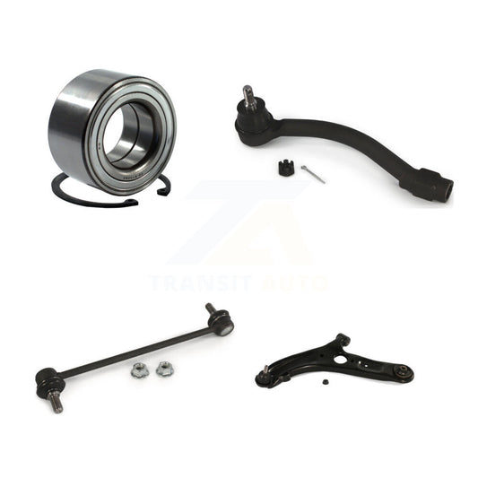 Bearing Lower Control Arm Outer Tie Rod Link Front Left Kit For Hyundai Elantra