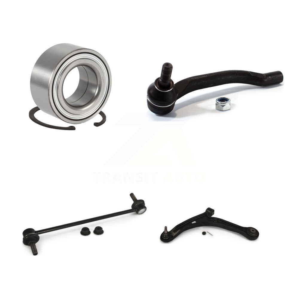 Bearing Lower Arm Outer Tie Rod & Link Front Left Kit For Honda Pilot Acura MDX