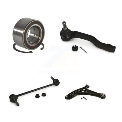 Wheel Bearing Lower Arm Outer Tie Rod Link Front Left Kit For 2011-2014 Mazda 2