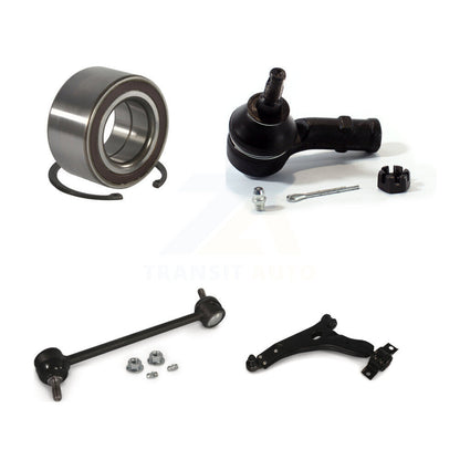 Wheel Bearing Lower Control Arm Outer Tie Rod Link Front Left Kit For Ford Focus
