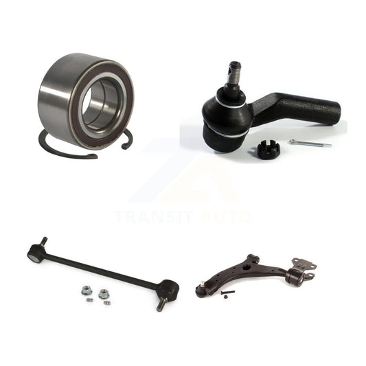 Bearing Lower Arm Outer Tie Rod Link Front Left Kit For 2010-2013 Mazda 3 Sport