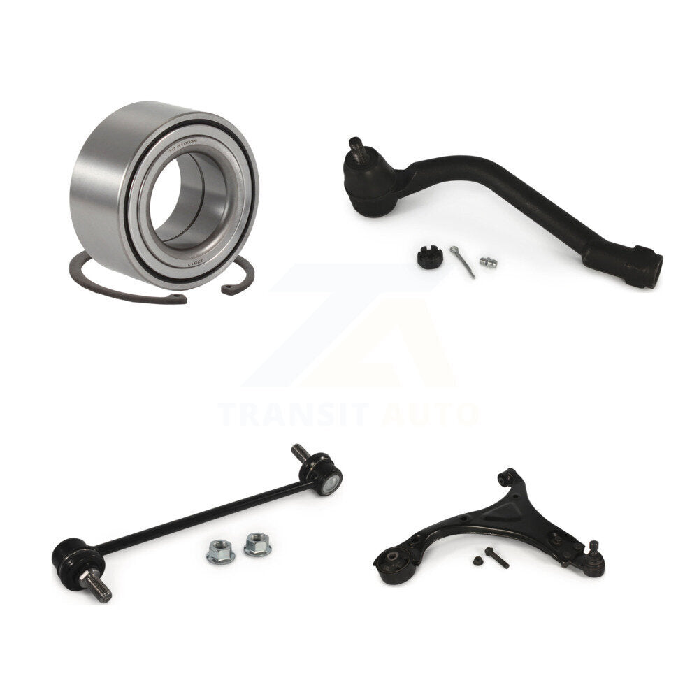 Bearing Lower Control Arm Outer Tie Rod & Link Front Left Kit For Hyundai Sonata