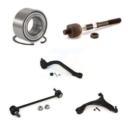 Bearing Lower Control Arm Tie Rod & Link Front Left Kit (5Pc) For Hyundai Sonata