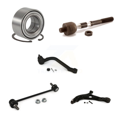 Bearing Lower Control Arm Tie Rod Link Front Left Kit (5Pc) For Kia Optima Azera