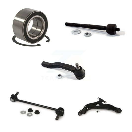 Bearing Lower Arm Tie Rod Link Front Left Kit (5Pc) For 2004-2010 Toyota Sienna