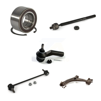 Bearing Lower Control Arm Tie Rod Link Front Left Kit (5Pc) For Mazda 3 5 Sport