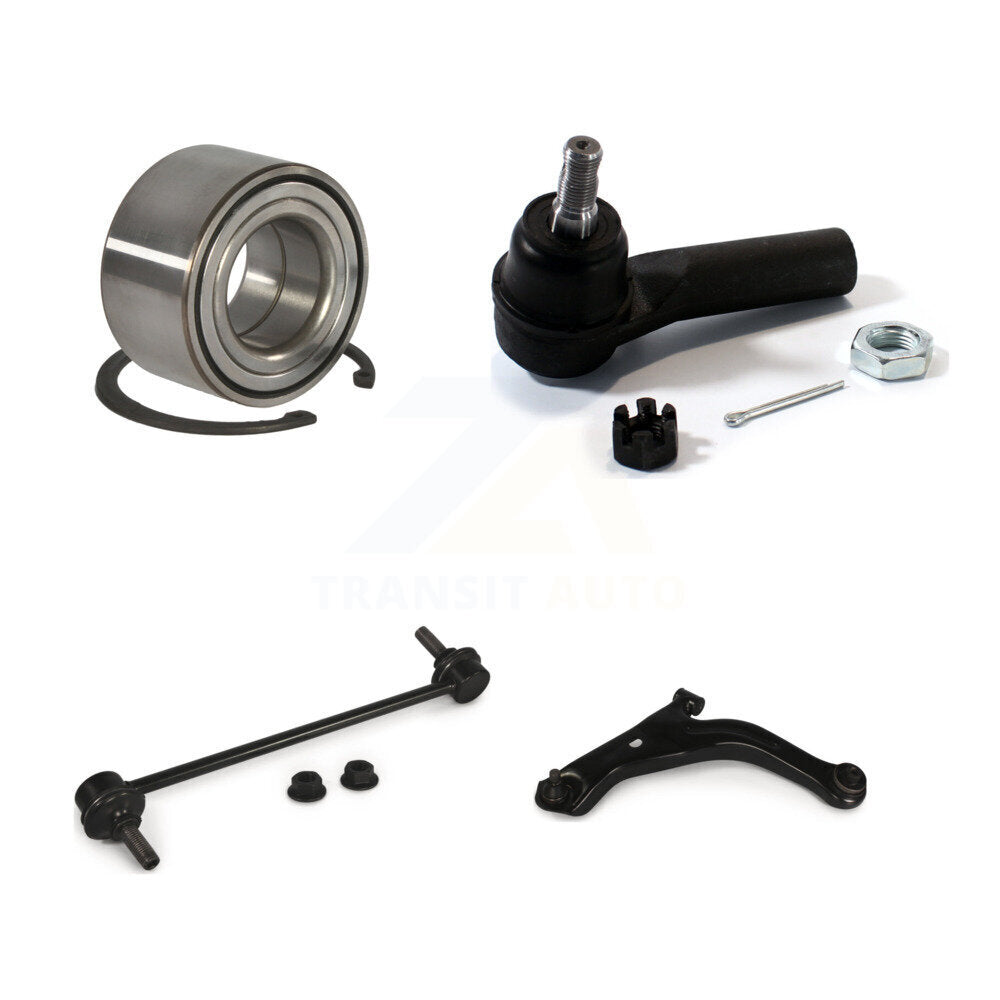 Wheel Bearing Lower Arm Outer Tie Rod Link Front Left Kit For Ford Escape Mazda