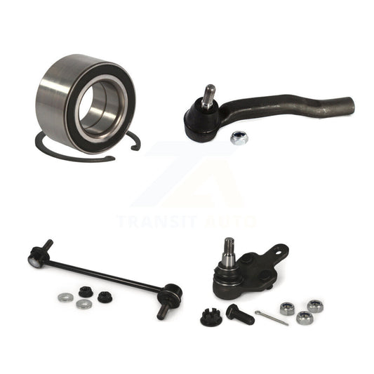 Bearing Lower Ball Joint Outer Tie Rod & Link Front Right Kit For Toyota Sienna