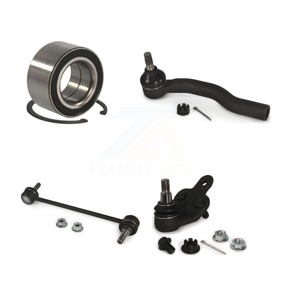 Bearing Lower Ball Joint Outer Tie Rod & Link Front Right Kit For Toyota Avalon