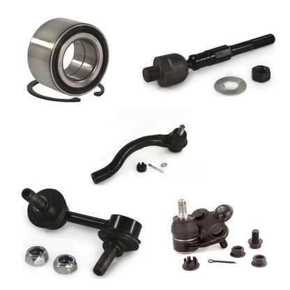 Bearing Lower Ball Joint Tie Rod Link Front Right Kit (5Pc) For Honda Civic 1.8L