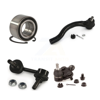 Bearing Lower Ball Joint Outer Tie Rod End Link Front Right Kit For Honda Civic