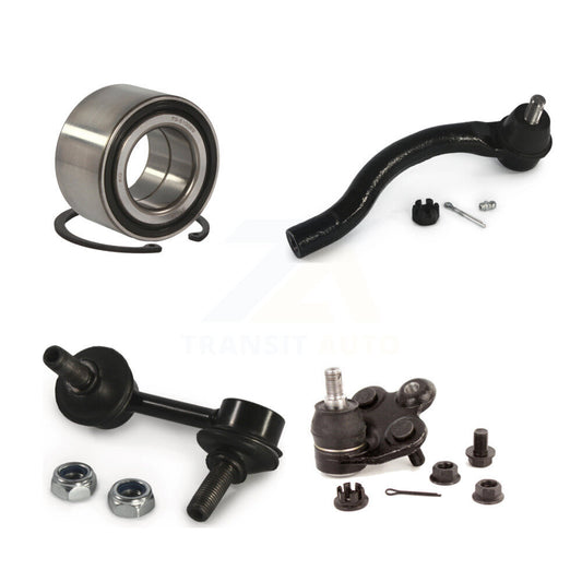 Bearing Lower Ball Joint Outer Tie Rod End Link Front Right Kit For Honda Civic