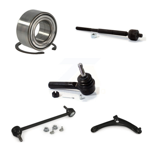 Bearing Lower Arm Tie Rod & Link Front Right Kit (5Pc) For Jeep Patriot Compass
