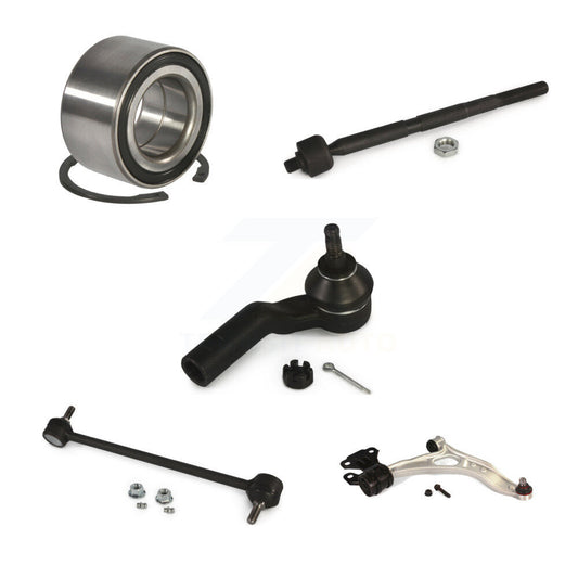 Bearing Lower Control Arm Tie Rod End Link Front Right Kit (5Pc) For Ford Focus