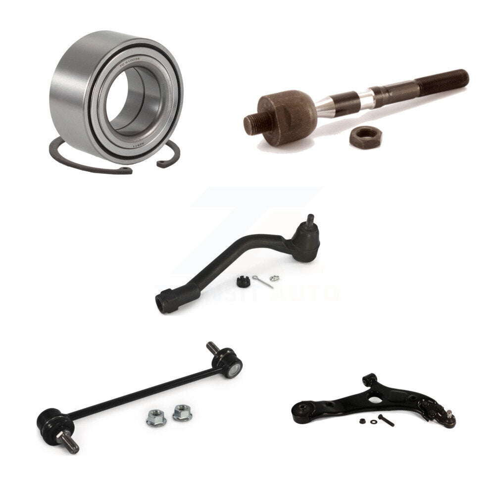 Bearing Lower Control Arm Tie Rod End Link Front Right Kit (5Pc) For Kia Optima