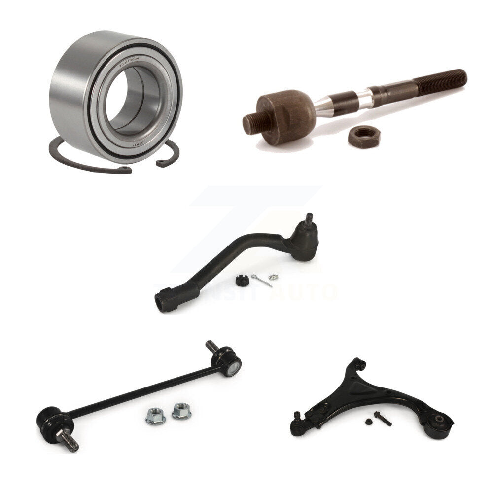 Bearing Lower Control Arm Tie Rod Link Front Right Kit (5Pc) For Hyundai Sonata