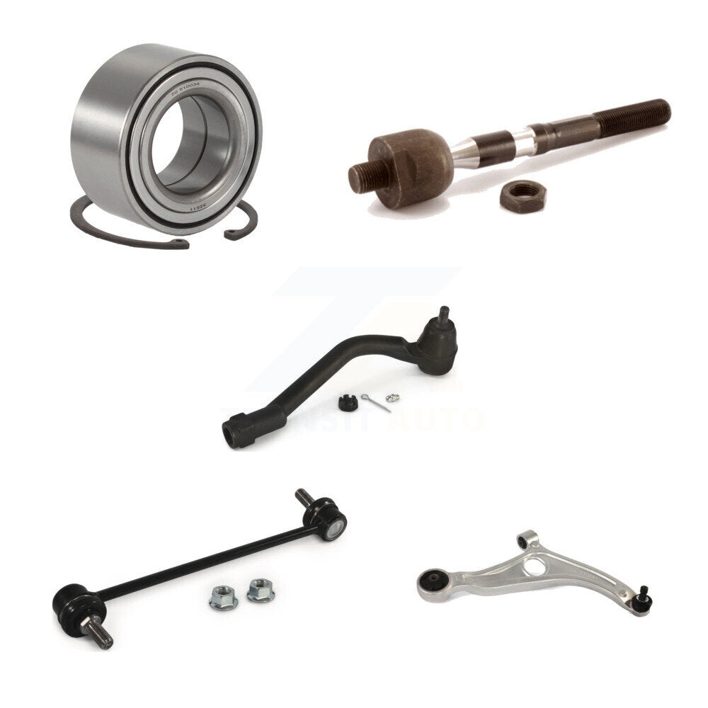 Bearing Lower Arm Tie Rod End Link Front Right Kit (5Pc) For Kia Optima Hyundai