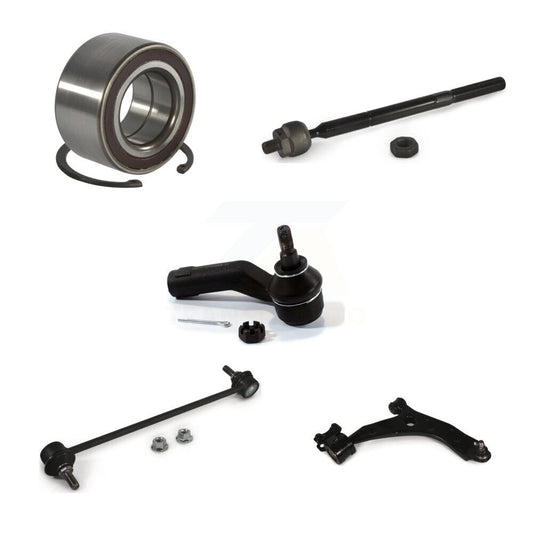 Bearing Lower Control Arm Tie Rod Link Front Right Kit (5Pc) For Mazda 3 5 Sport