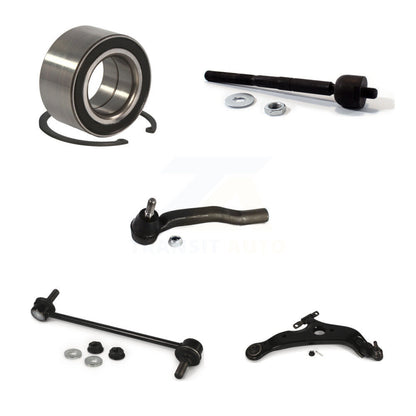 Bearing Lower Arm Tie Rod Link Front Right Kit (5Pc) For 2004-2010 Toyota Sienna