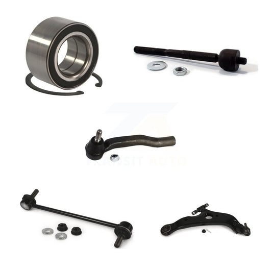 Bearing Lower Arm Tie Rod Link Front Right Kit (5Pc) For 2004-2010 Toyota Sienna