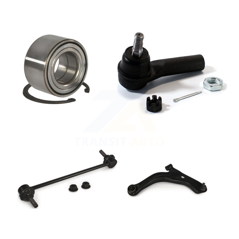 Wheel Bearing Lower Arm Outer Tie Rod Link Front Right Kit For Ford Escape Mazda