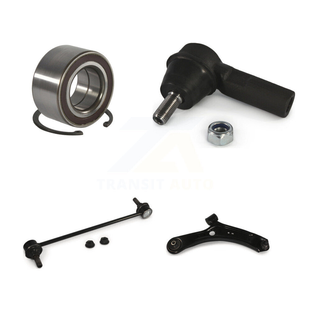 Bearing Lower Arm Outer Tie Rod & Link Front Right Kit For Suzuki SX4 Crossover