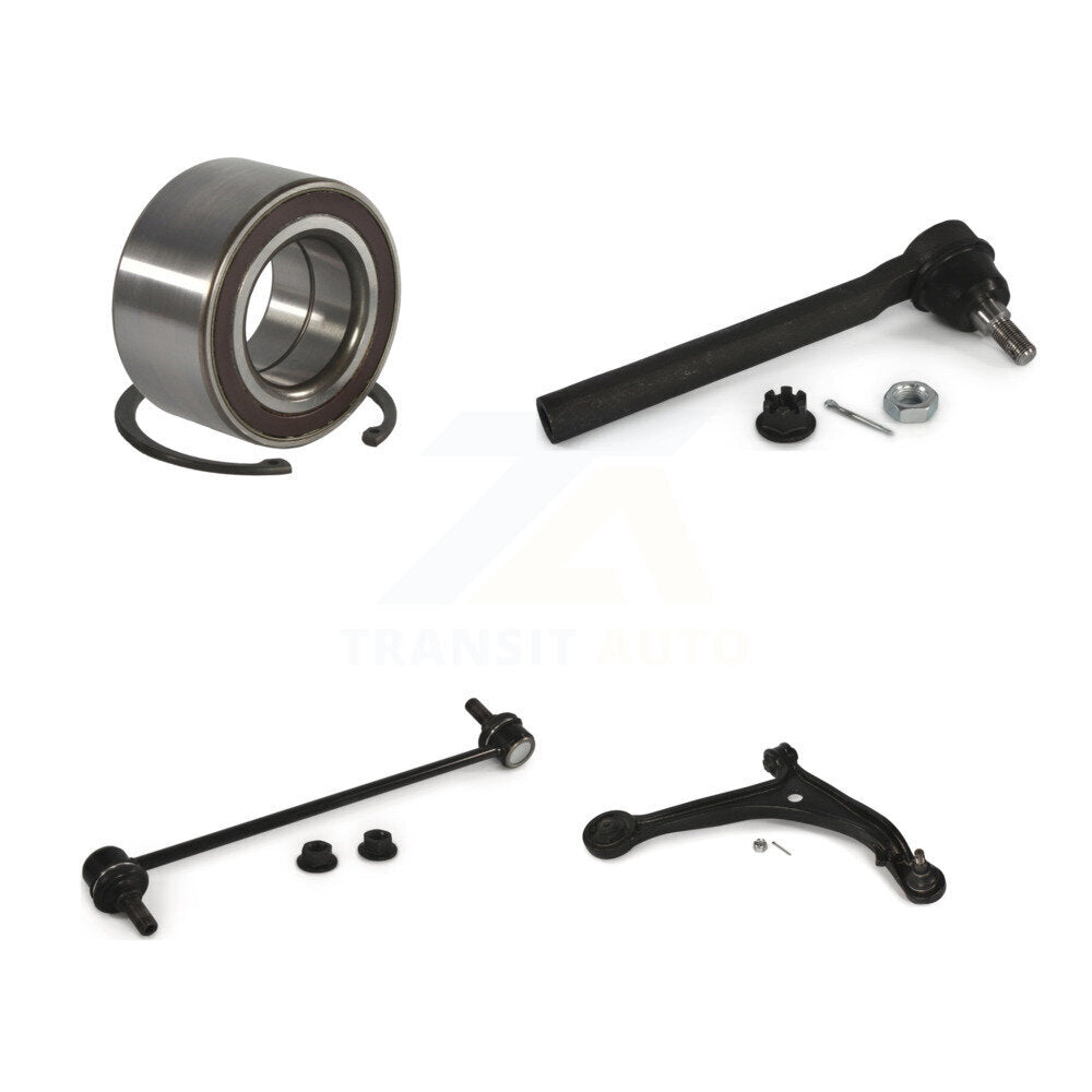 Bearing Lower Control Arm Outer Tie Rod & Link Front Right Kit For Honda Odyssey
