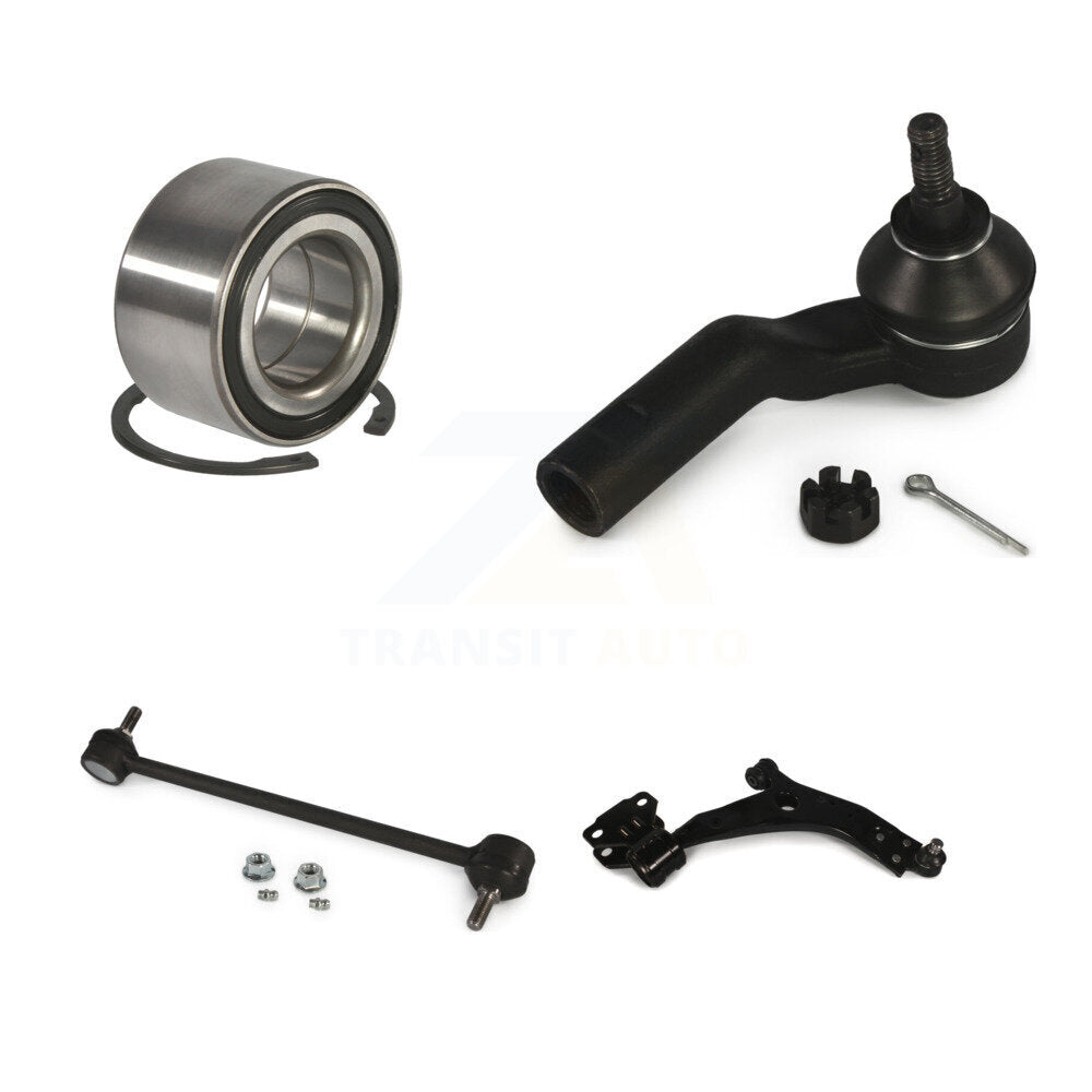 Bearing Lower Control Arm Outer Tie Rod End Link Front Right Kit For Ford Escape