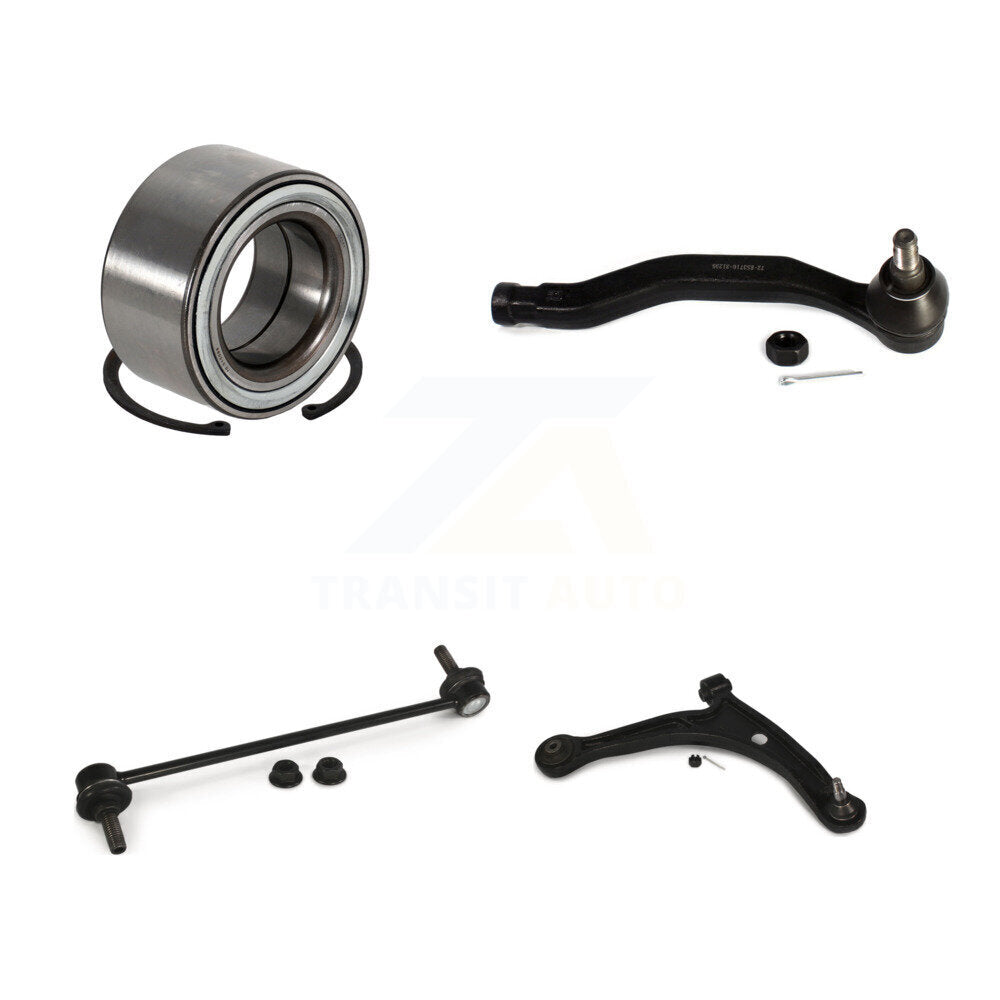 Bearing Lower Arm Outer Tie Rod & Link Front Right Kit For Honda Pilot Acura MDX