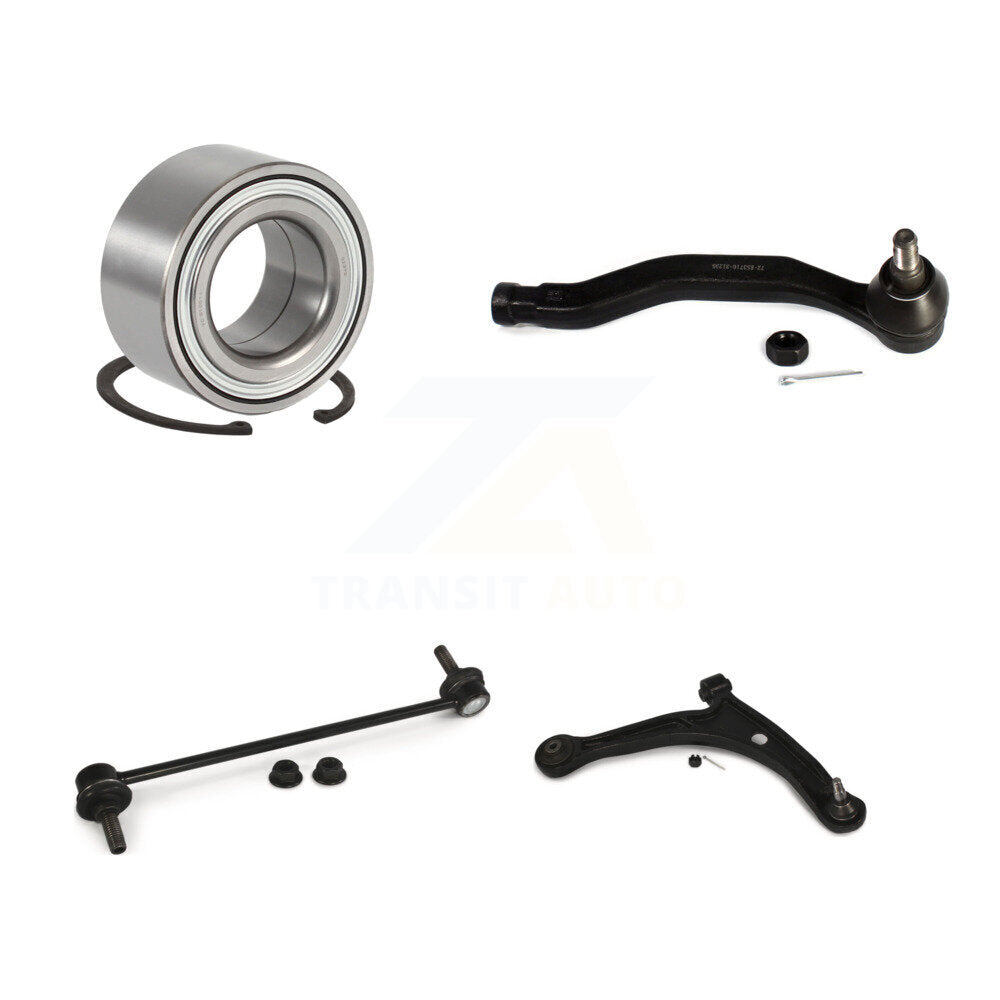 Bearing Lower Arm Outer Tie Rod & Link Front Right Kit For Honda Pilot Acura MDX
