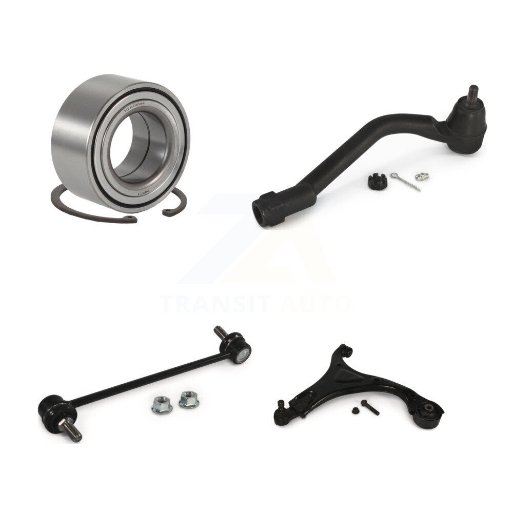 Bearing Lower Control Arm Outer Tie Rod Link Front Right Kit For Hyundai Sonata