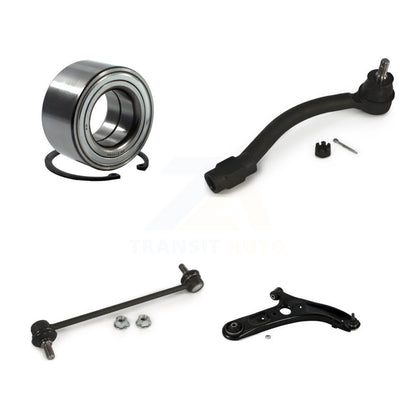 Bearing Lower Control Arm Outer Tie Rod Link Front Right Kit For Hyundai Elantra