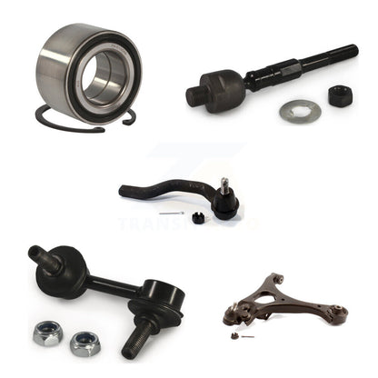 Bearing Lower Control Arm Tie Rod End Link Front Right Kit (5Pc) For Honda Civic