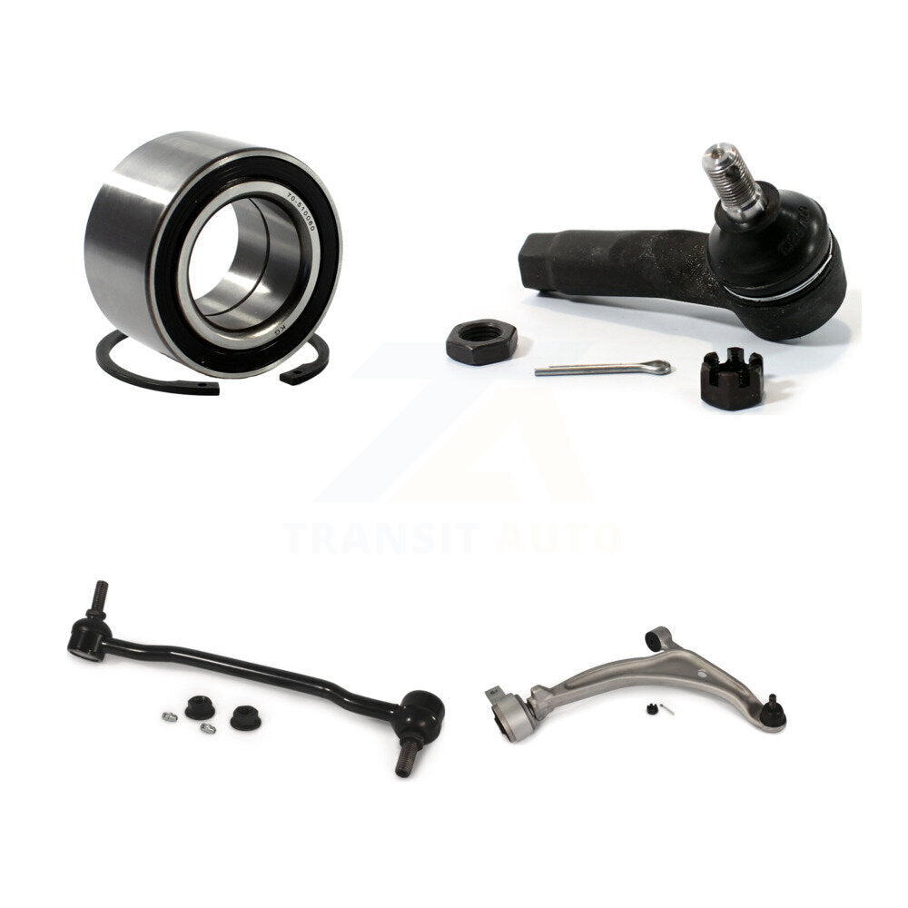 Bearing Lower Arm Outer Tie Rod & Link Front Right Kit For Nissan Altima Maxima