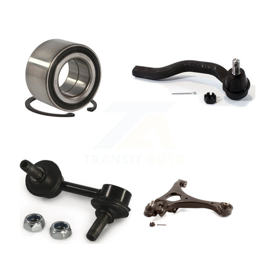 Bearing Lower Control Arm Outer Tie Rod End Link Front Right Kit For Honda Civic