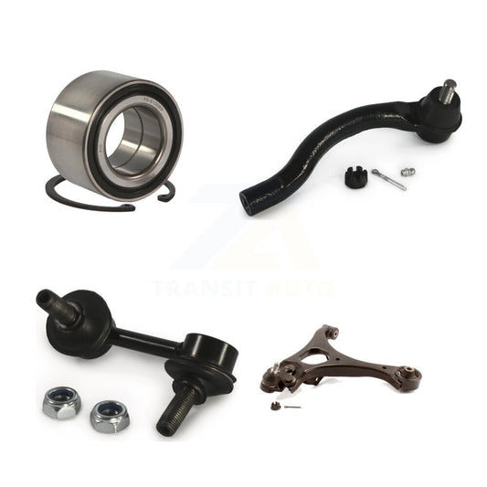 Bearing Lower Control Arm Outer Tie Rod End Link Front Right Kit For Honda Civic