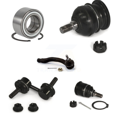 Bearing Upper Lower Ball Joint Outer Tie Rod Link Front Left Kit For Honda CR-V
