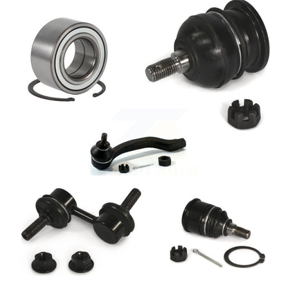 Bearing Upper Lower Ball Joint Outer Tie Rod Link Front Right Kit For Honda CR-V