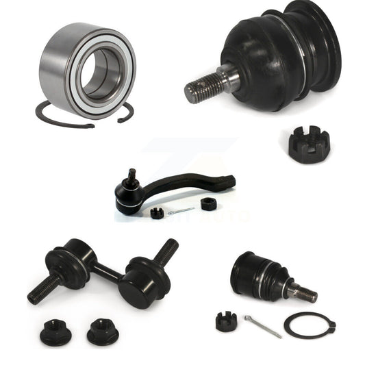 Bearing Upper Lower Ball Joint Outer Tie Rod Link Front Right Kit For Honda CR-V