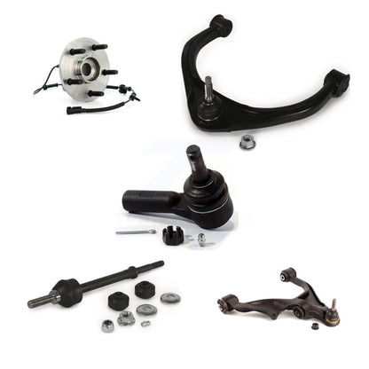 Bearing Lower Upper Arm Outer Tie Rod & Link Front Right Kit For Dodge Ram 1500