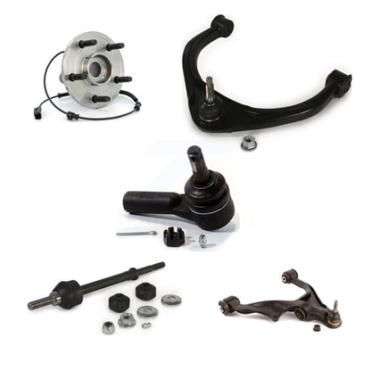 Bearing Lower Upper Control Arm Outer Tie Rod Link Front Right Kit (5Pc) For Ram