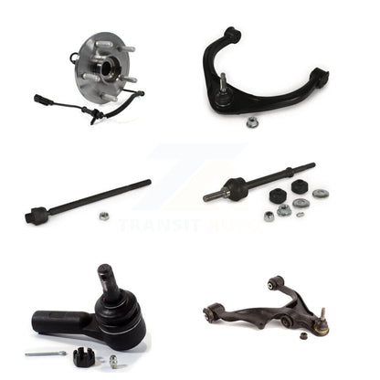 Bearing Lower Upper Control Arm Tie Rod Link Front Right Kit (6Pc) For Ram 1500